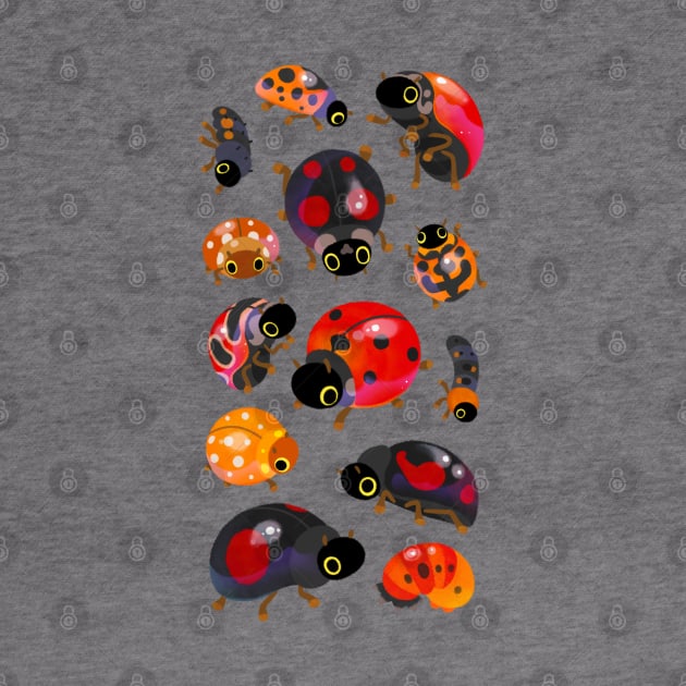 Lady beetles by pikaole